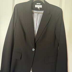 Calvin Klein Stretch Women's Blazer - black
